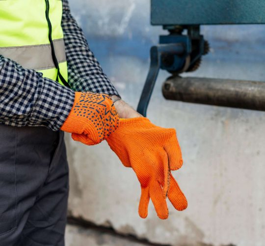 chimney cleaning technician